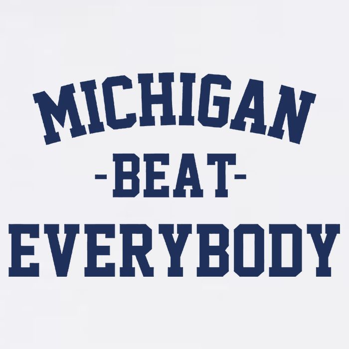 Michigan Beat Everybody National Champs Toddler T-Shirt
