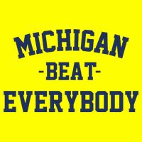 Michigan Beat Everybody National Champs Long Sleeve Shirt
