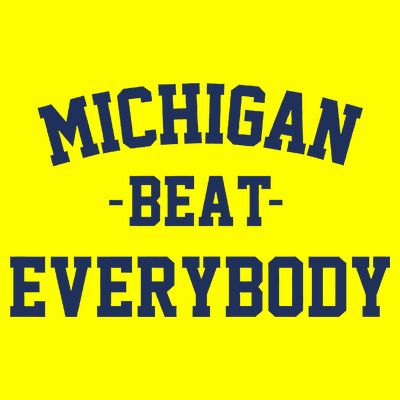 Michigan Beat Everybody National Champs T-Shirt