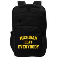 Michigan Beat Everybody National Champs Impact Tech Backpack