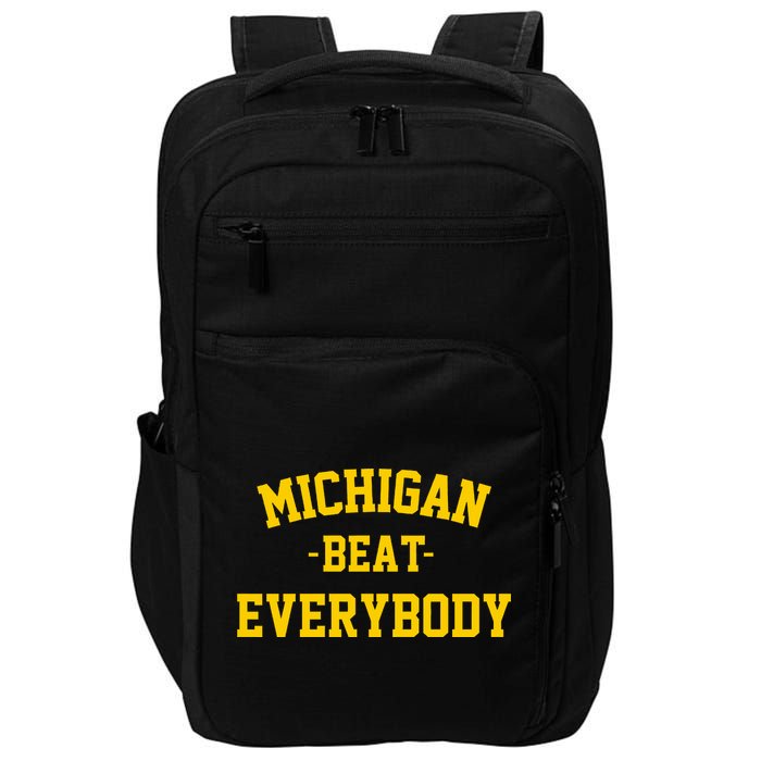 Michigan Beat Everybody National Champs Impact Tech Backpack
