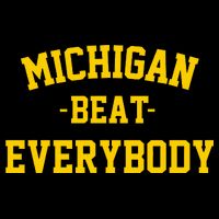 Michigan Beat Everybody National Champs Impact Tech Backpack
