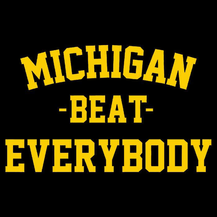 Michigan Beat Everybody National Champs Impact Tech Backpack