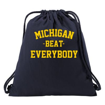 Michigan Beat Everybody National Champs Drawstring Bag