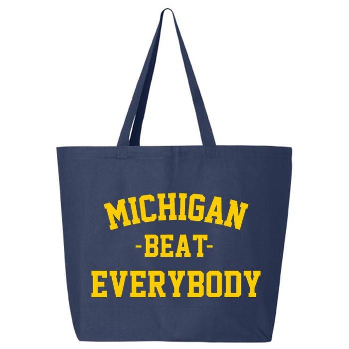 Michigan Beat Everybody National Champs 25L Jumbo Tote