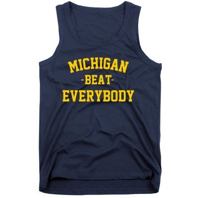 Michigan Beat Everybody National Champs Tank Top