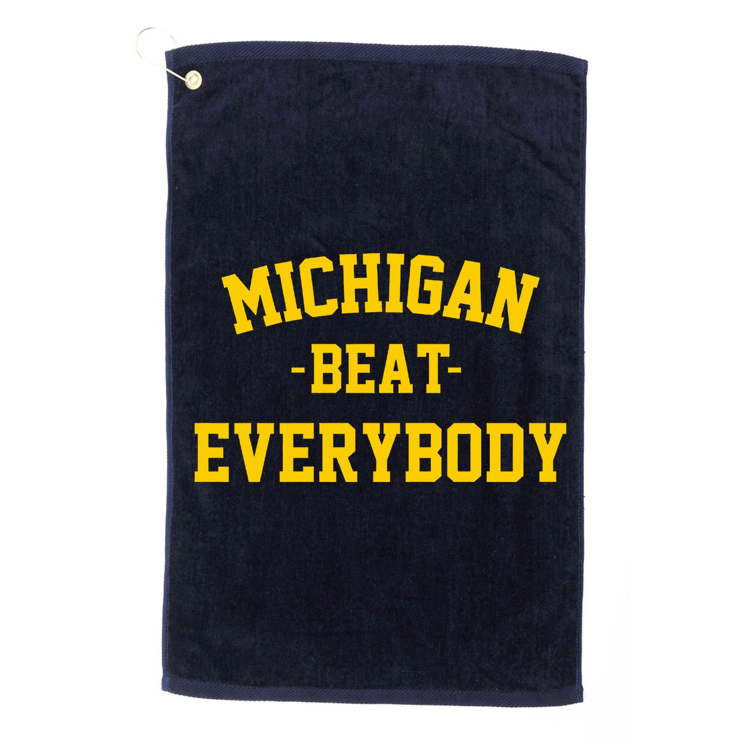 Michigan Beat Everybody National Champs Golf Towel
