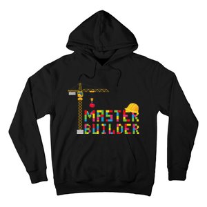 Master Builder Engineer Construction Building Bricks Blocks Hoodie