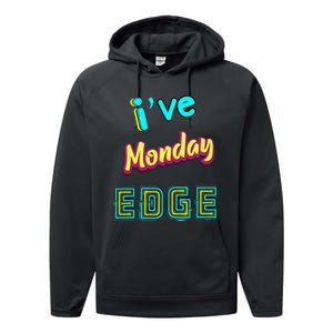 Monday Birthday Edge Friend Friend Dad Son Teacher Performance Fleece Hoodie