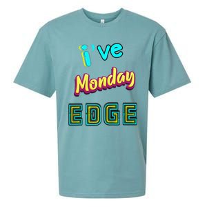 Monday Birthday Edge Friend Friend Dad Son Teacher Sueded Cloud Jersey T-Shirt