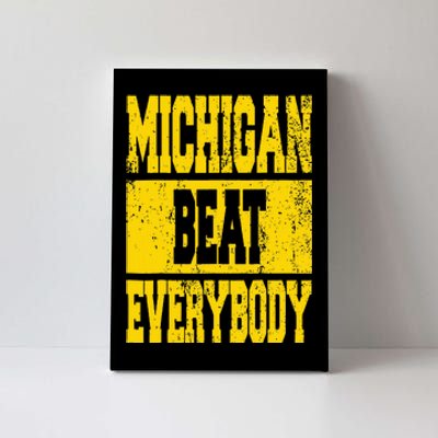 Michigan Beat Everybody Canvas