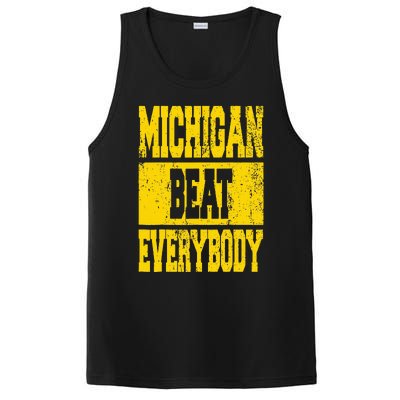 Michigan Beat Everybody PosiCharge Competitor Tank