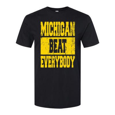 Michigan Beat Everybody Softstyle® CVC T-Shirt