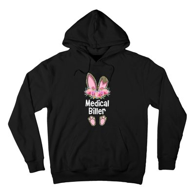 Medical Biller Easter, Bunny Medical Billing Specialist Team Hoodie