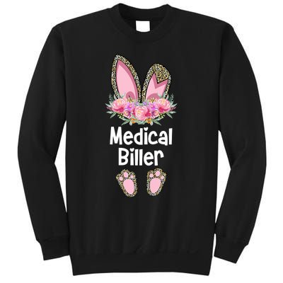 Medical Biller Easter, Bunny Medical Billing Specialist Team Sweatshirt