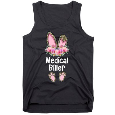 Medical Biller Easter, Bunny Medical Billing Specialist Team Tank Top