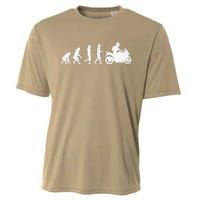 Motorcyclist Biker Evolution For Motorcycle Motorbike Riders Cooling Performance Crew T-Shirt