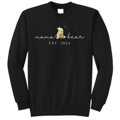 Mama Bear Est 2024 New Mom Pregnancy Sweatshirt