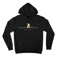 Mama Bear Est 2024 New Mom Pregnancy Tall Hoodie