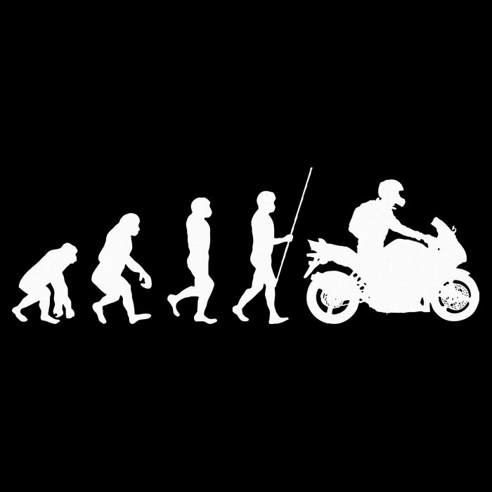 Motorcyclist Biker Evolution For Motorcycle Motorbike Riders Apron