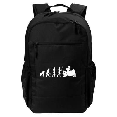 Motorcyclist Biker Evolution For Motorcycle Motorbike Riders Backpack