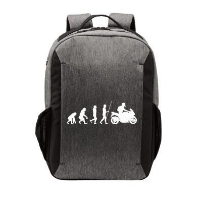 Motorcyclist Biker Evolution For Motorcycle Motorbike Riders Vector Backpack