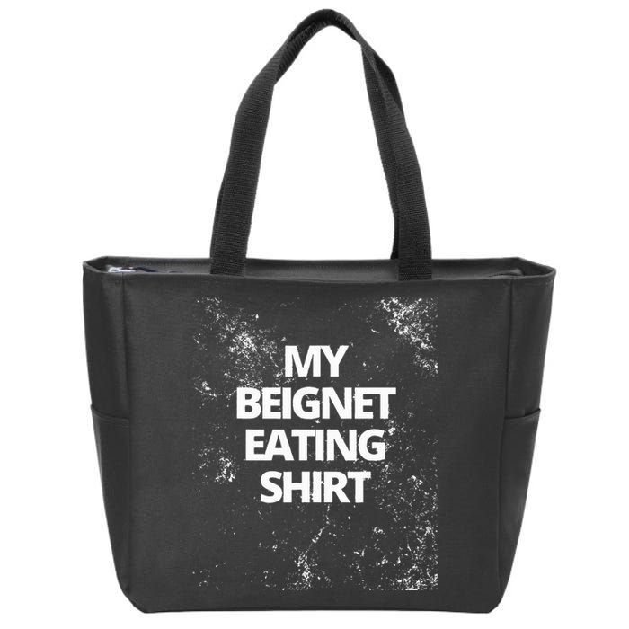 My Beignet Eating Zip Tote Bag