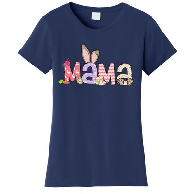 Mama Bunny Easter Mom Pregnancy Expecting Rabbit Mama Women's T-Shirt