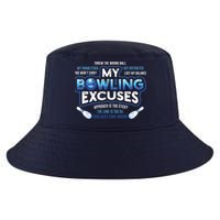 My Bowling Excuses Funny Bowling Gift Cool Comfort Performance Bucket Hat