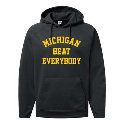 Michigan Beat Everybody Performance Fleece Hoodie