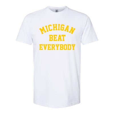 Michigan Beat Everybody Softstyle® CVC T-Shirt