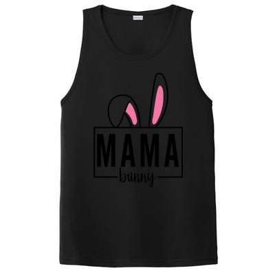 Mama Bunny Easter Bunny Ears Family Bunny Mom Gift PosiCharge Competitor Tank