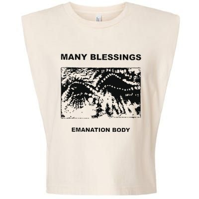 Many Blessings Emanation Body Garment-Dyed Women's Muscle Tee