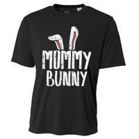 Mommy Bunny Ear Easter Family Matching Mom Mama Mother Cooling Performance Crew T-Shirt