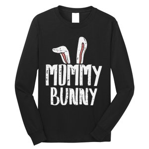 Mommy Bunny Ear Easter Family Matching Mom Mama Mother Long Sleeve Shirt