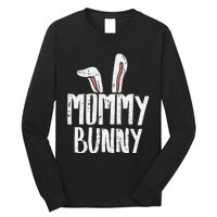 Mommy Bunny Ear Easter Family Matching Mom Mama Mother Long Sleeve Shirt