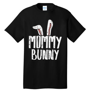 Mommy Bunny Ear Easter Family Matching Mom Mama Mother Tall T-Shirt