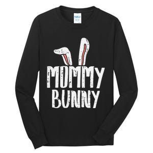 Mommy Bunny Ear Easter Family Matching Mom Mama Mother Tall Long Sleeve T-Shirt