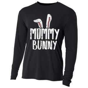 Mommy Bunny Ear Easter Family Matching Mom Mama Mother Cooling Performance Long Sleeve Crew