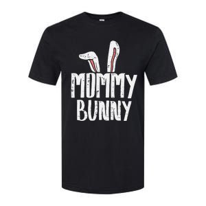 Mommy Bunny Ear Easter Family Matching Mom Mama Mother Softstyle CVC T-Shirt