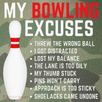 My Bowling Excuses Bowler Funny Bowling Legacy Tie Dye Trucker Hat