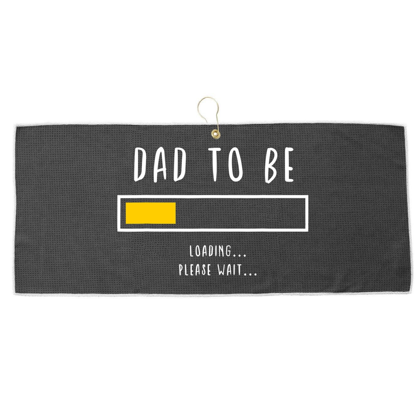 Mens Best Expecting Dad, Daddy & Father Gifts Men Tee Shirts TShirt Large Microfiber Waffle Golf Towel