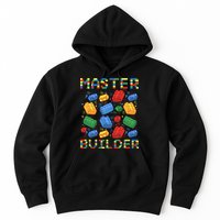 Master Builder Funny Building Blocks For Boys Hoodie