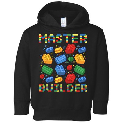 Master Builder Funny Building Blocks For Boys Toddler Hoodie