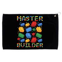 Master Builder Funny Building Blocks For Boys Grommeted Golf Towel