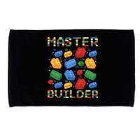Master Builder Funny Building Blocks For Boys Microfiber Hand Towel