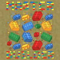 Master Builder Funny Building Blocks For Boys Garment-Dyed Women's Muscle Tee