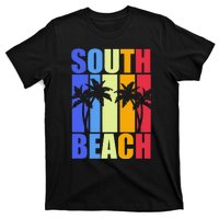 Miami Beach Florida Souvenir Colourful South Beach T-Shirt