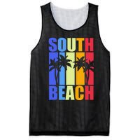 Miami Beach Florida Souvenir Colourful South Beach Mesh Reversible Basketball Jersey Tank