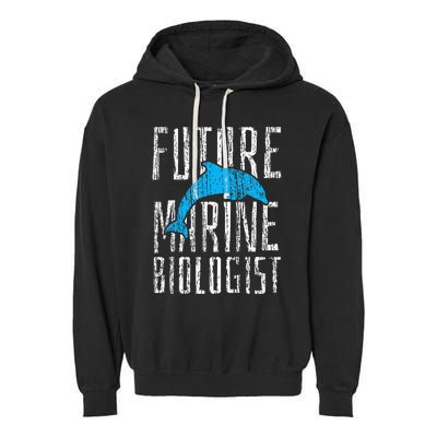 Marine Biology Future Biologist Science Garment-Dyed Fleece Hoodie